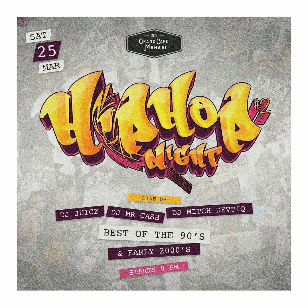 90's and 00's Hiphop Night