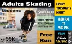 Roller Skating @Marie Pampoen Recreational Park