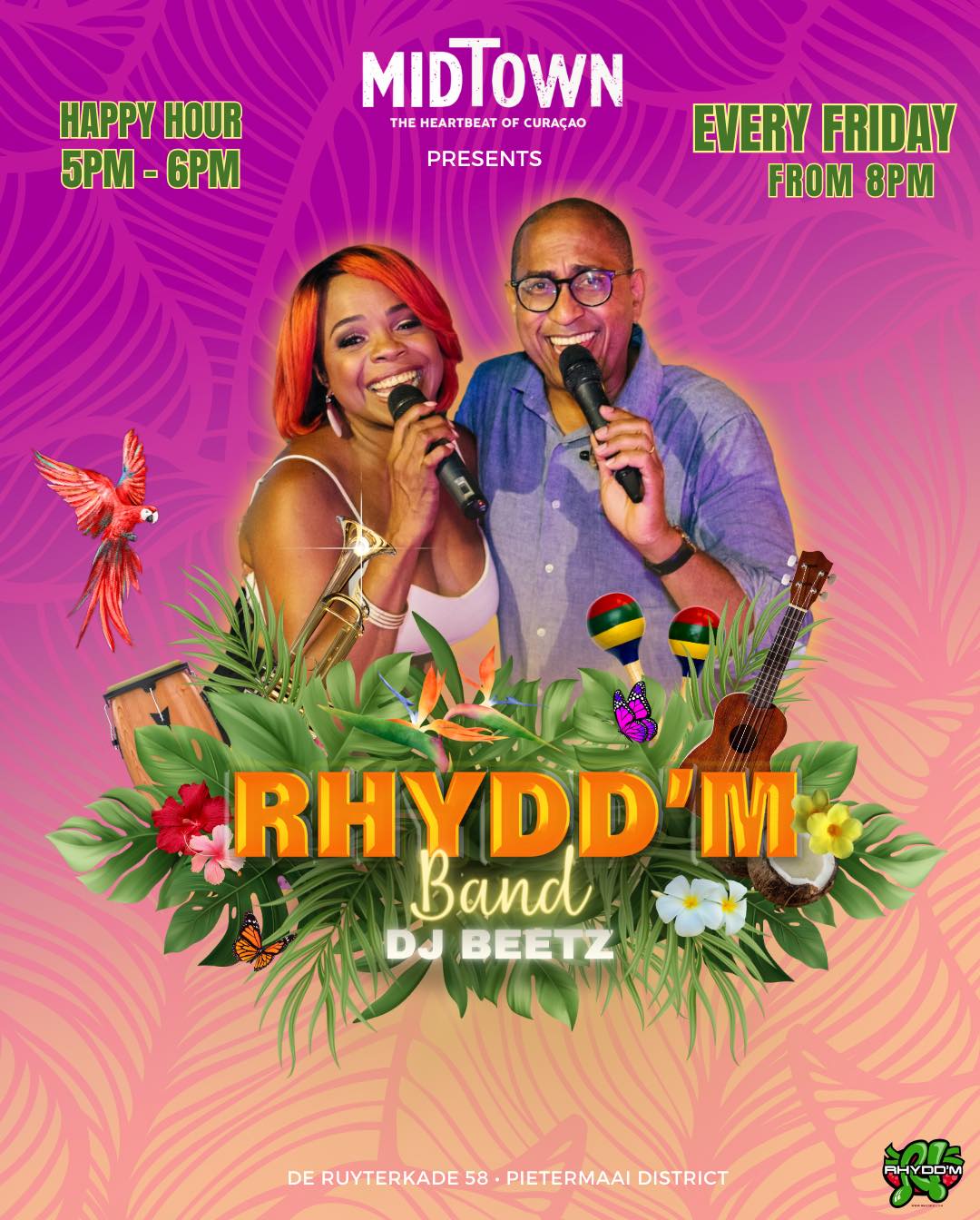 Latin Night with Rhydd'm Band - KPasa Curaçao